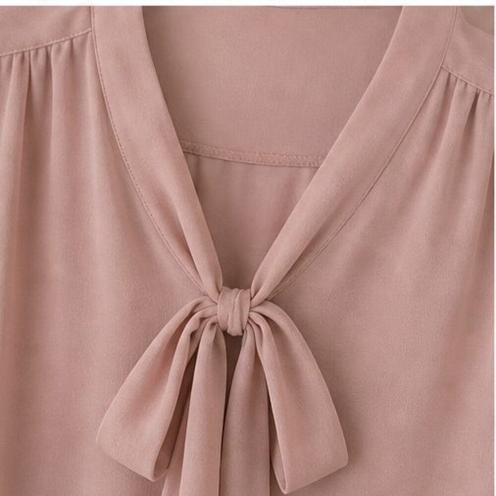 Blush Puff Sleeve Top - Picture 4 of 6